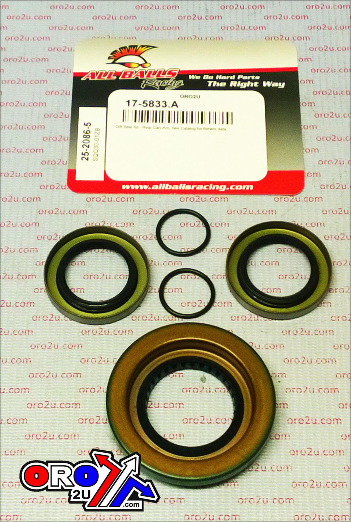 DIFFERENTIAL SEAL KIT Can-Am, ALLBALLS 25-2086-5 Outlander