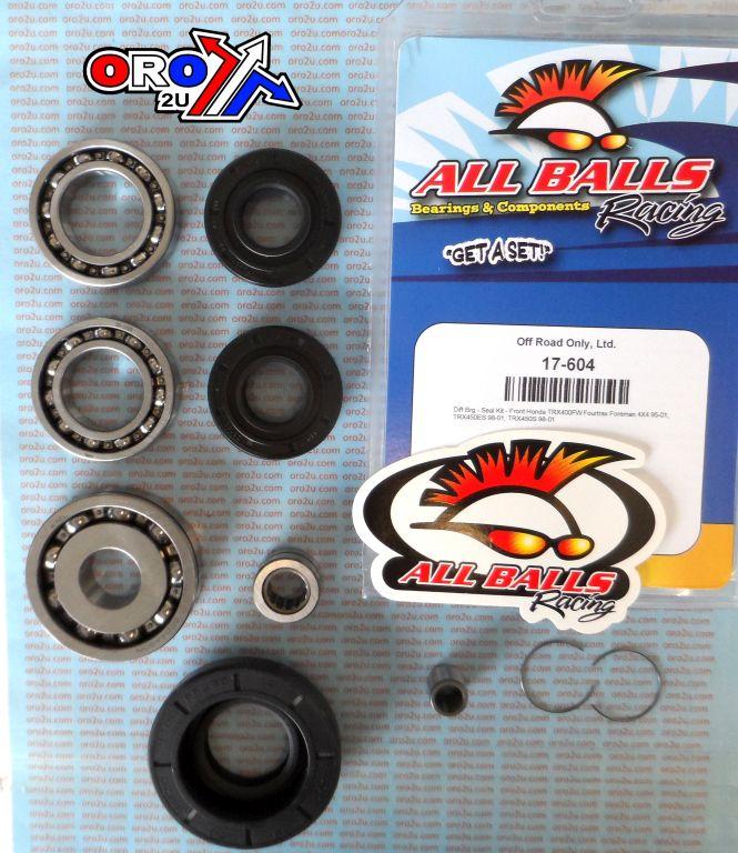 DIFFERENTIAL KIT TRX400, ALLBALLS 25-2004 FRONT HONDA