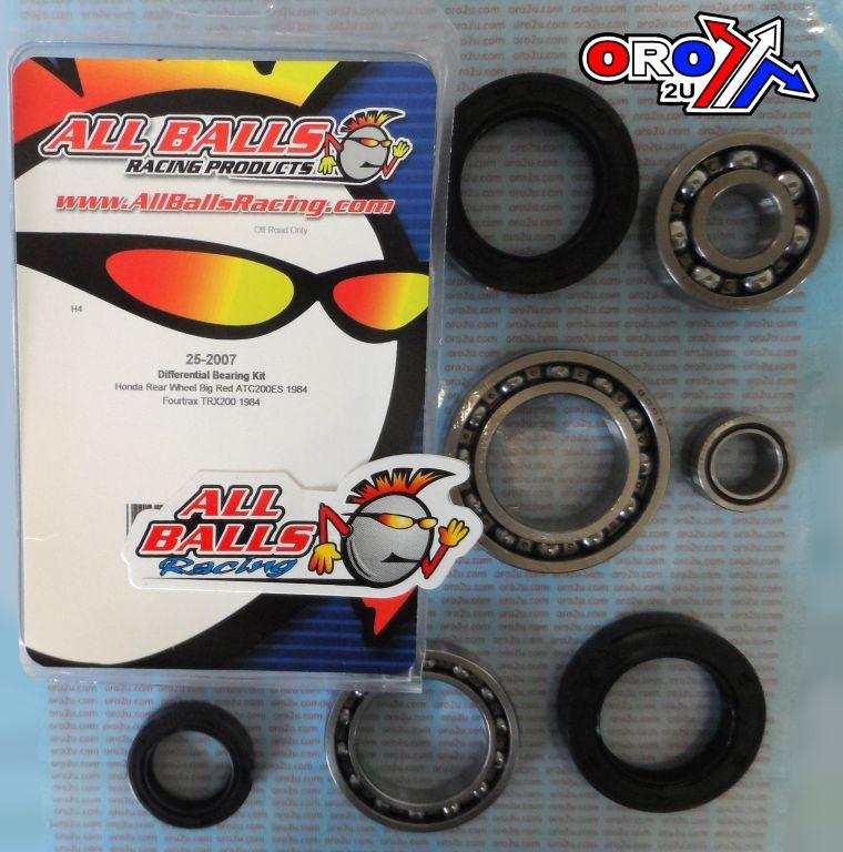 DIFFERENTIAL KIT REAR HONDA, ALLBALLS 25-2007