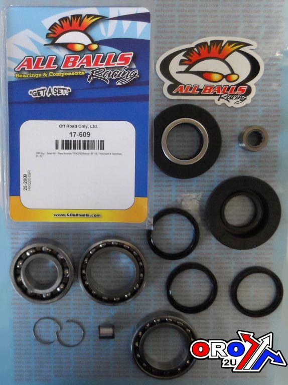 DIFFERENTIAL KIT REAR HONDA, ALLBALLS 25-2009