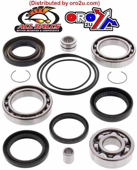 DIFFERENTIAL KIT REAR HONDA, ALLBALLS 25-2010