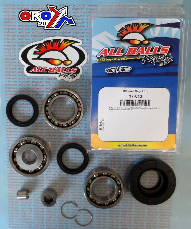 DIFFERENTIAL KIT REAR TRX400, ALLBALLS 25-2013 HONDA ATV