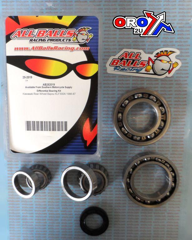 DIFFERENTIAL KIT REAR KAWASAKI, ALLBALLS 25-2019