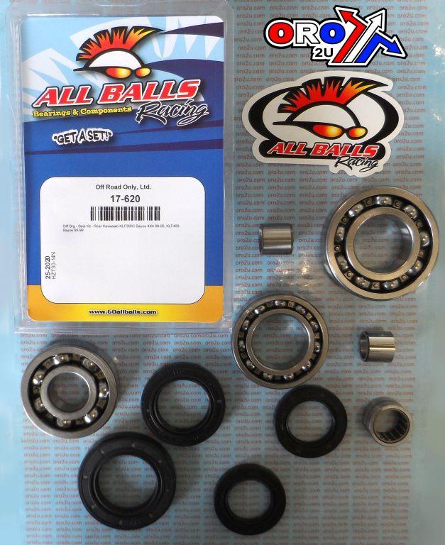 DIFFERENTIAL KIT REAR KAWASAKI, ALLBALLS 25-2020