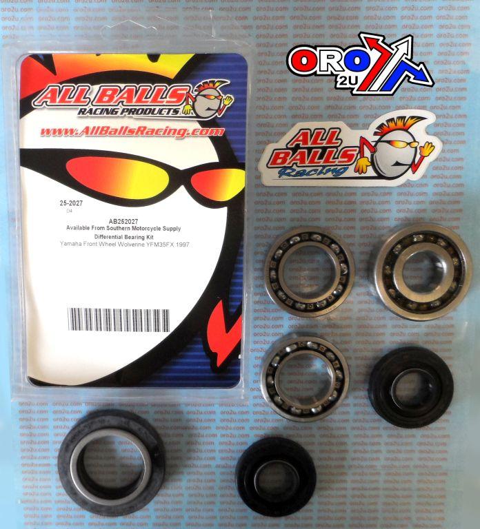 DIFFERENTIAL KIT FRONT YAMAHA, ALLBALLS 25-2027