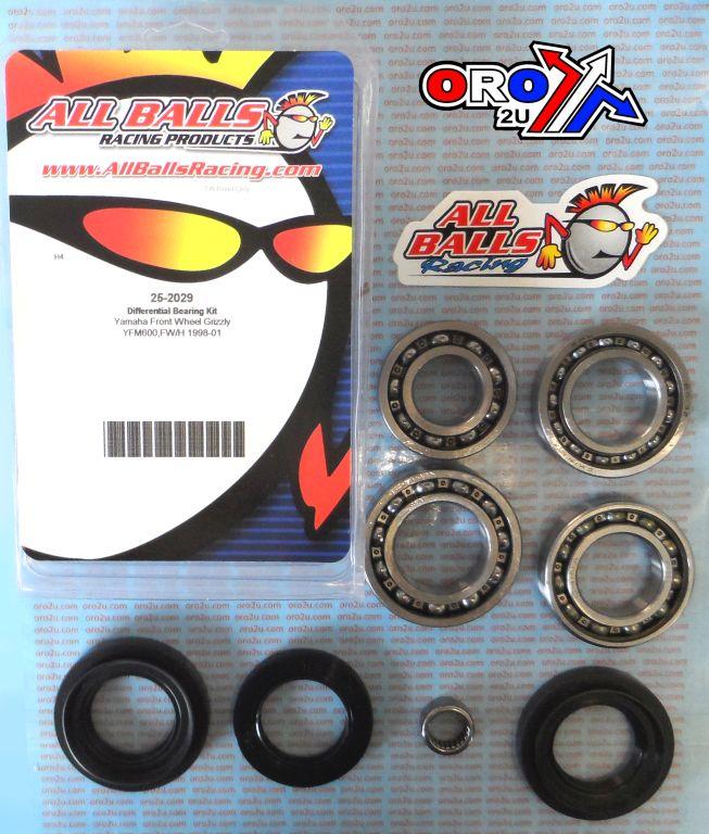 DIFFERENTIAL KIT FRONT YAMAHA, ALLBALLS 25-2029