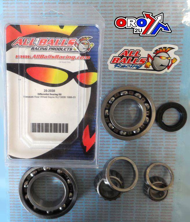 DIFFERENTIAL KIT REAR KAWASAKI, ALLBALLS 25-2038