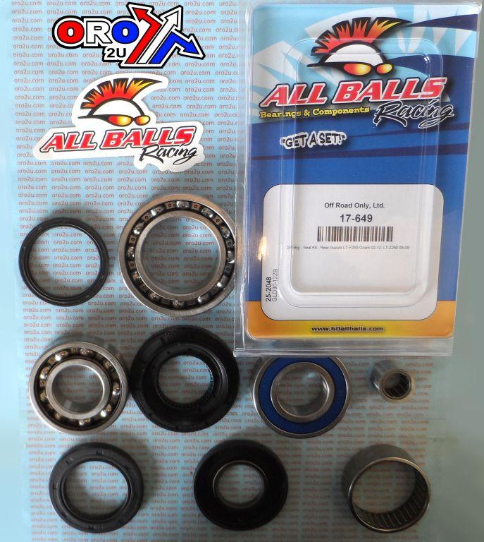 DIFFERENTIAL KIT REAR SUZUKI, ALLBALLS 25-2048 LT-F LT-Z