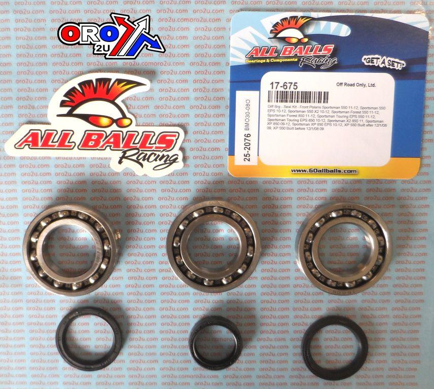 DIFFERENTIAL KIT FRONT POLARIS, ALLBALLS 25-2076