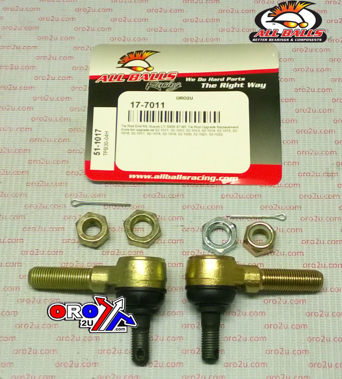 TIE ROD END KIT SUZUKI LT500, ALLBALLS 51-1017 Arctic Cat