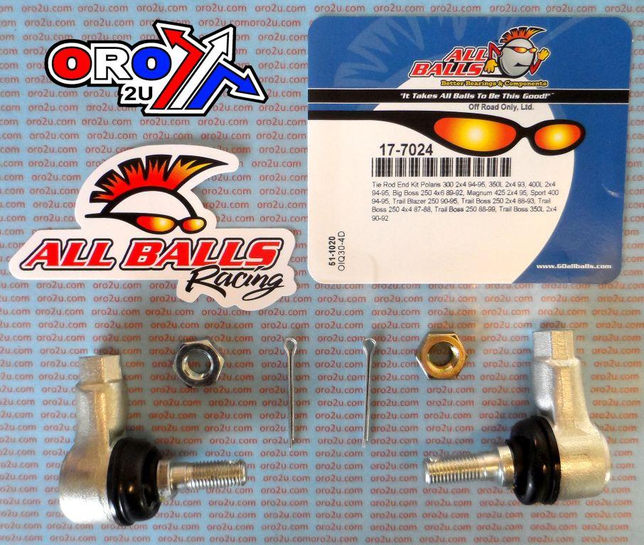 TIE ROD END KIT, ALLBALLS 51-1020