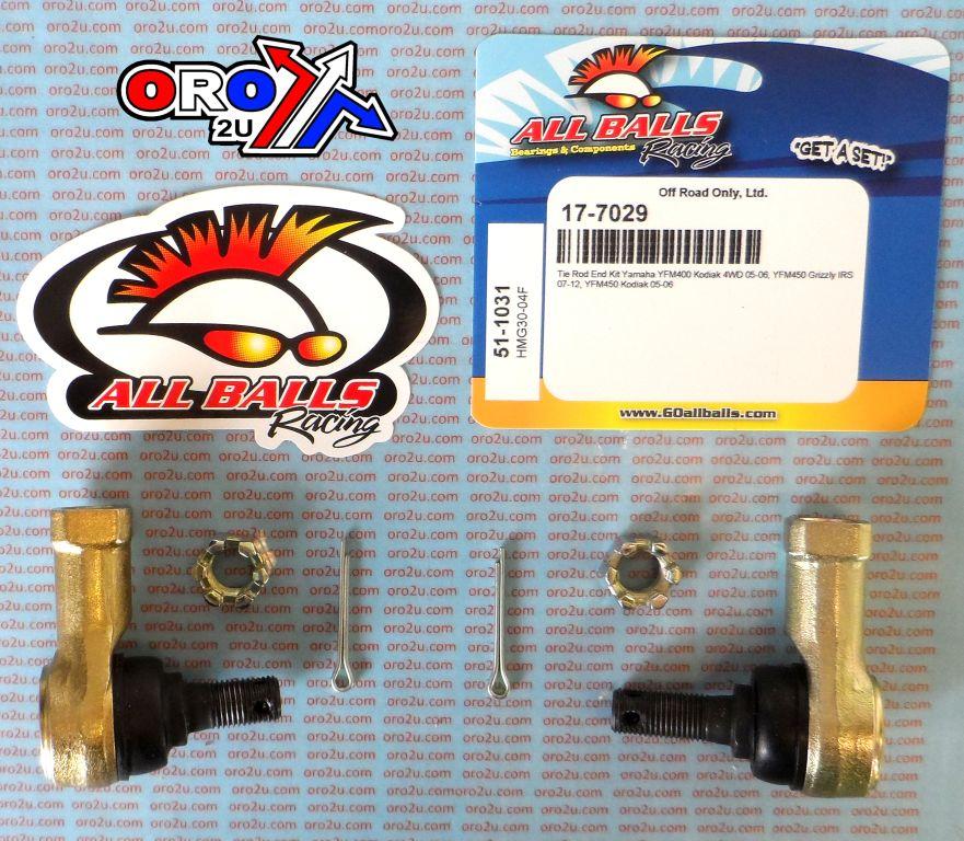 TIE ROD END KIT YAMAHA YFM, ALLBALLS 51-1031
