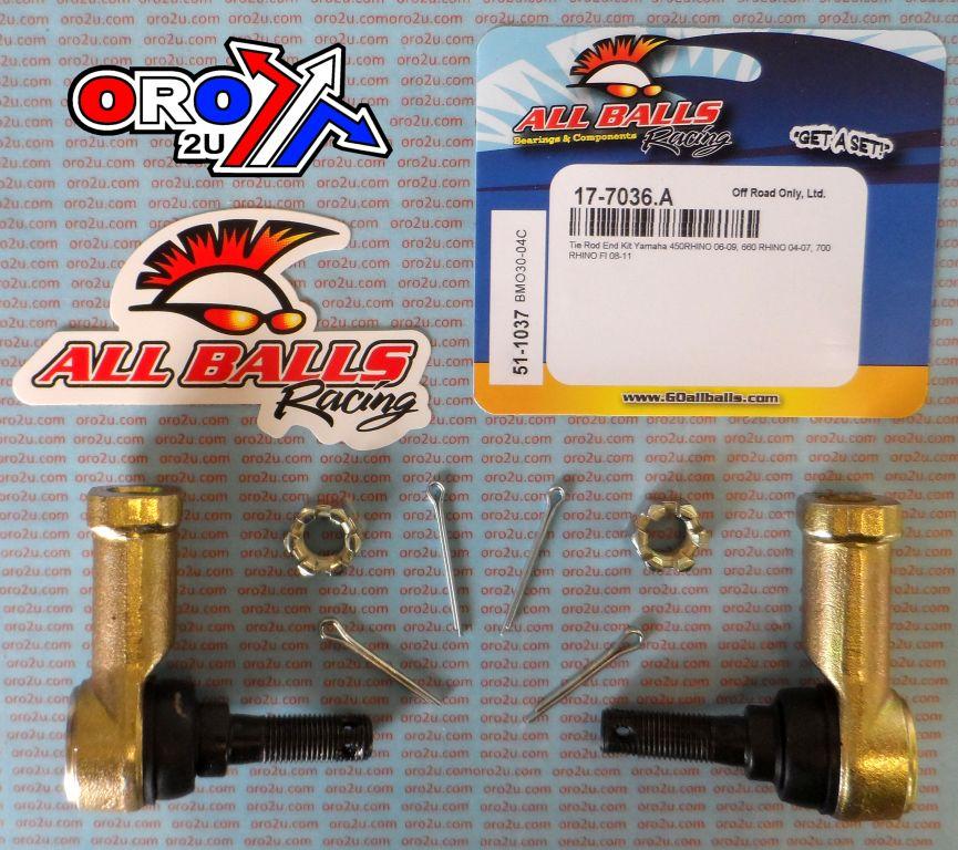 TIE ROD END KIT YAMAHA, ALLBALLS 51-1037