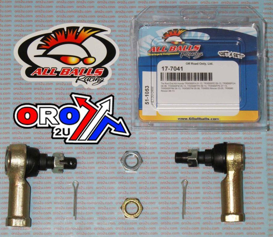 TIE ROD END KIT TRX500, ALLBALLS 51-1053