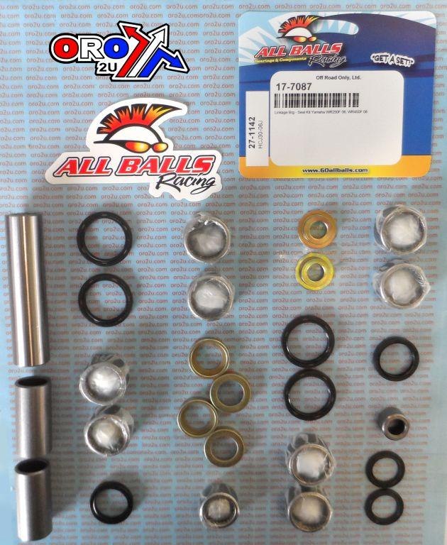 SWINGARM LINKAGE KIT WRF, ALLBALLS 27-1142 YAMAHA