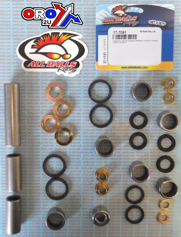 SWINGARM LINKAGE KIT HUSKY, ALLBALLS 27-1151 HUSQVARNA