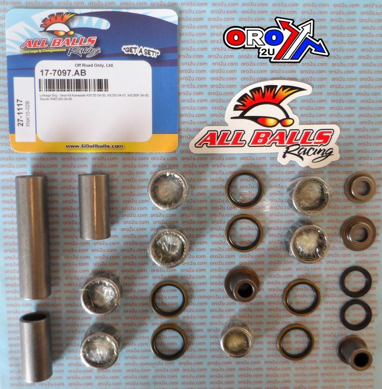 SWINGARM LINKAGE KIT KX RM, ALLBALLS 27-1117 KAWASAKI