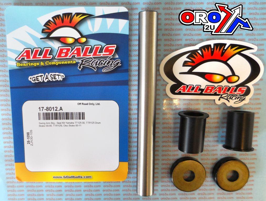 SWINGARM BEARING KIT ALLBALLS, ALLBALLS 28-1098 YAMAHA TT/TTR 125 00-22