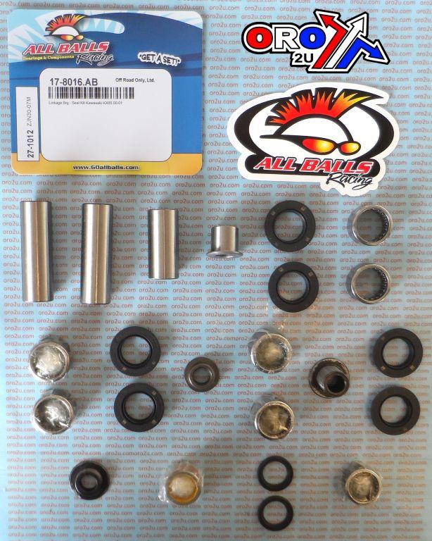 SWINGARM LINKAGE KIT, ALLBALLS 27-1012 KX65 00-01