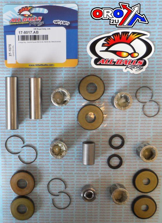 SWINGARM LINKAGE KIT RM RMX, ALLBALLS 27-1075 SUZUKI 1989