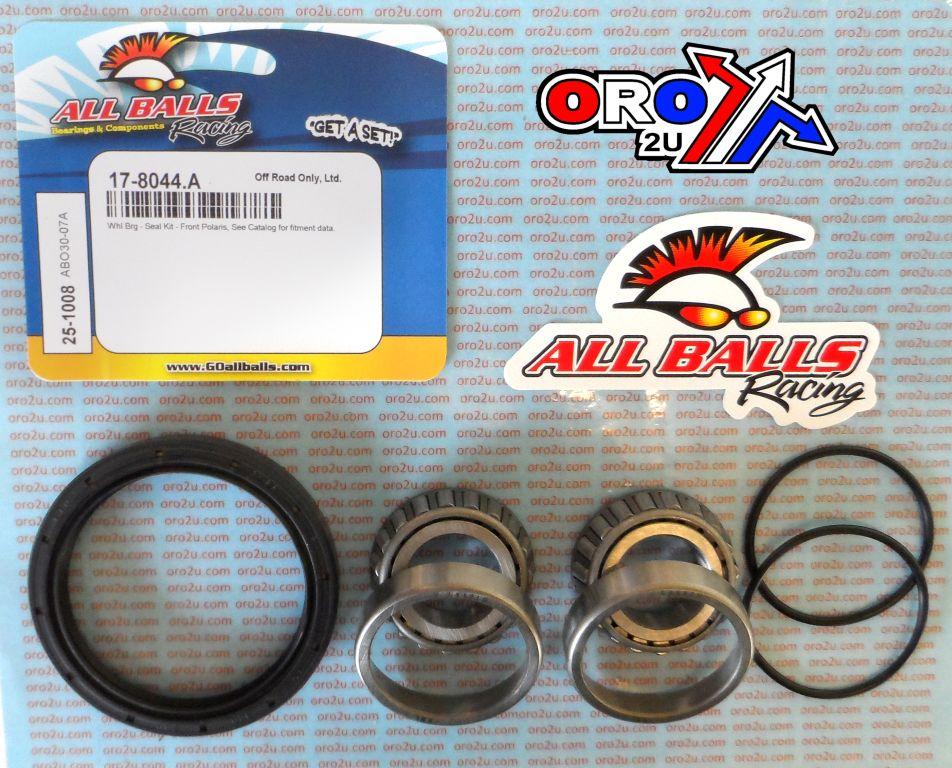 WHEEL BEARING KIT FRONT 91-09 POLARIS, ALLBALLS 25-1008 ATV