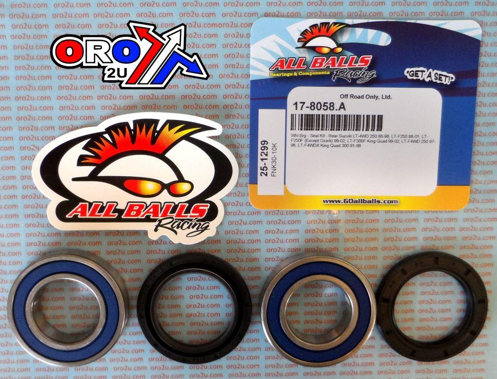 WHEEL BEARING KIT REAR LF-F, 1146 SUZUKI ATV