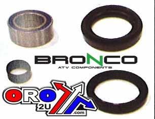 WHEEL BEARING & SEAL KIT BRONCO, FRONT TRX350, TRX400 HONDA ATV