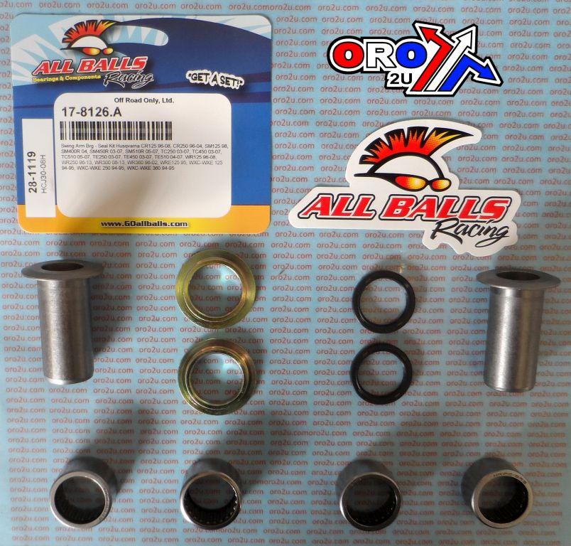 SWINGARM BEARING KIT ALLBALLS, ALLBALLS 28-1119 HUSQVARNA