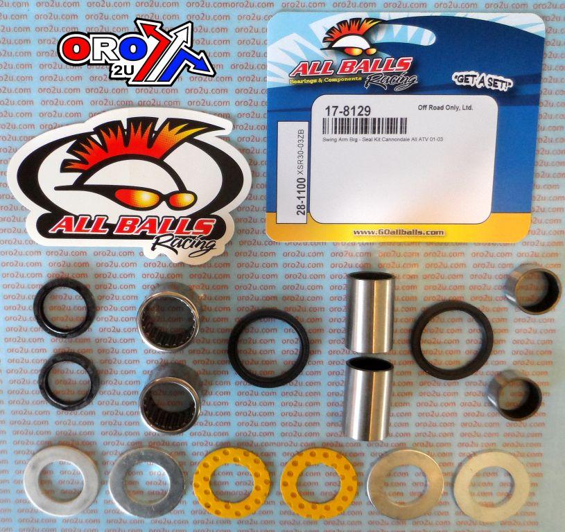 SWINGARM BEARING KIT ALLBALLS, ALLBALLS 28-1100 CANNONDALE