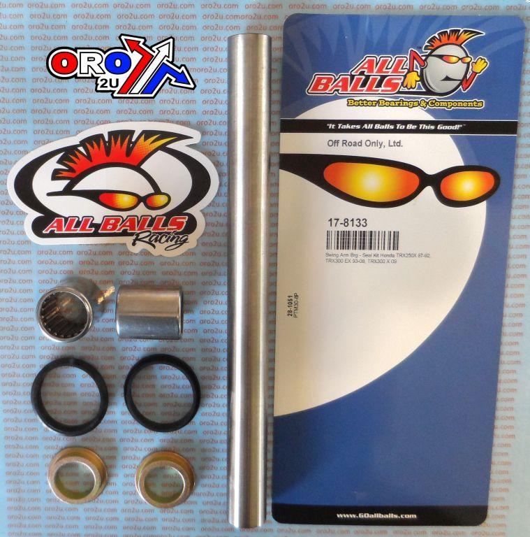 SWINGARM BEARING KIT ALLBALLS, ALLBALLS 28-1051 HONDA TRX250/300 87-09