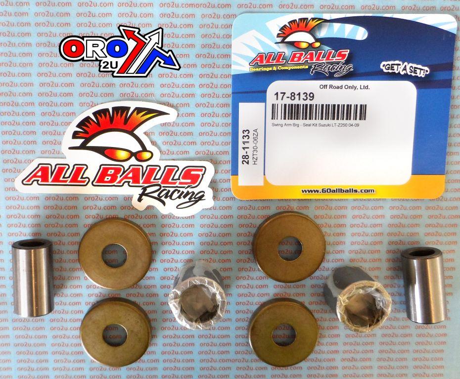SWINGARM BEARING KIT ALLBALLS, ALLBALLS 28-1133 SUZUKI LT-Z250 04-09