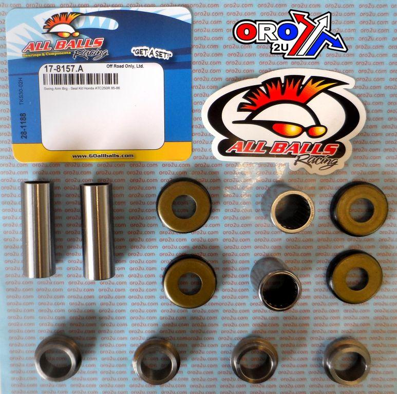 SWINGARM BEARING KIT ALLBALLS, ALLBALLS 28-1188 HONDA ATC 250R 85-86