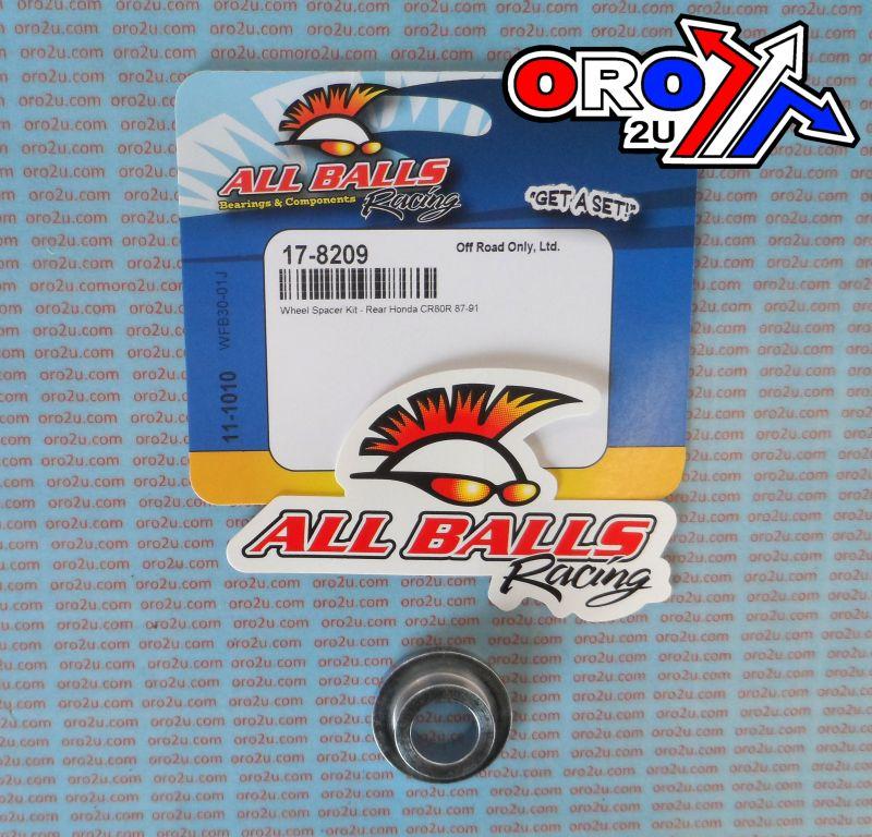 WHEEL SPACER KIT CR80R 87-91, ALLBALLS 11-1010 HONDA REAR