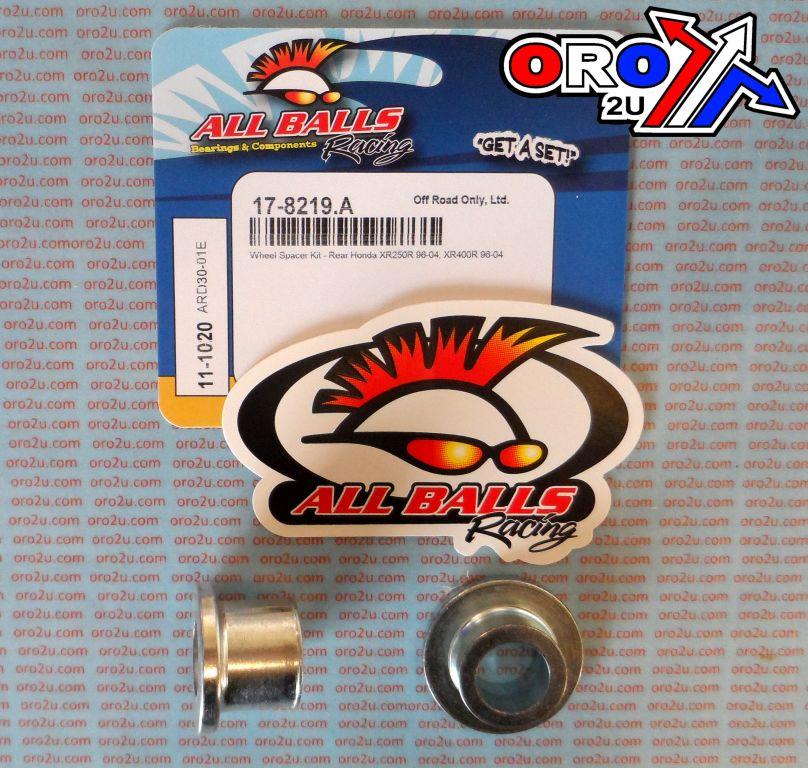 WHEEL SPACER KIT XR 96-04, ALLBALLS 11-1020 HONDA REAR
