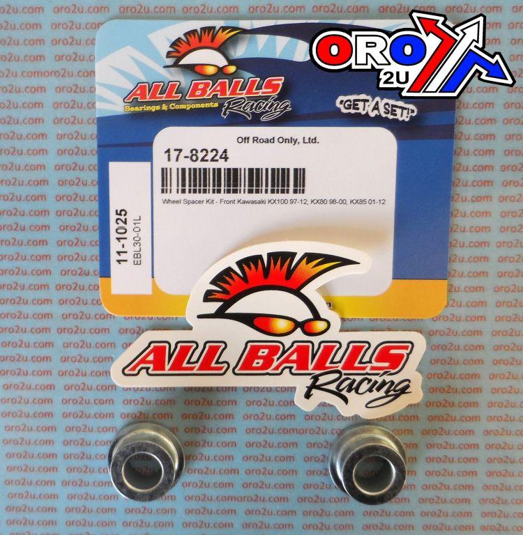 WHEEL SPACER KIT KX 80 85 100, ALLBALLS 11-1025 KAWASAKI