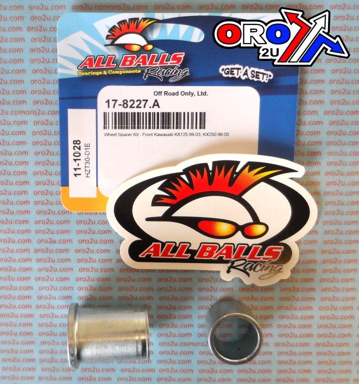 WHEEL SPACER KIT KX 99-03, ALLBALLS 11-1028 KAWASAKI