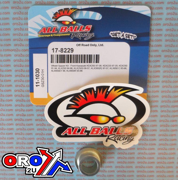 WHEEL SPACER KIT KDX KLX FR, ALLBALLS 11-1030 KAWASAKI