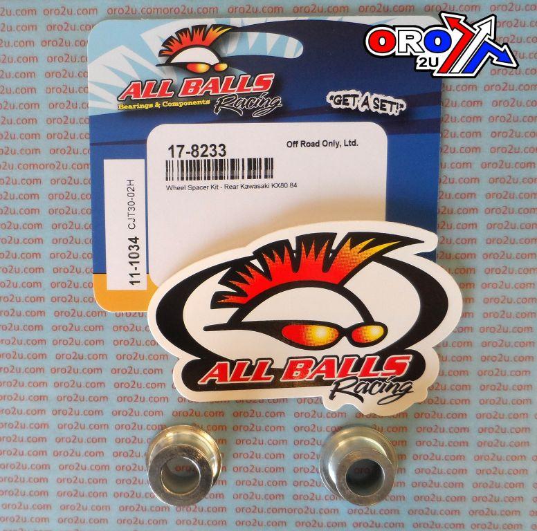 WHEEL SPACER KIT KX80 84 REAR, ALLBALLS11-1034 KAWASAKI