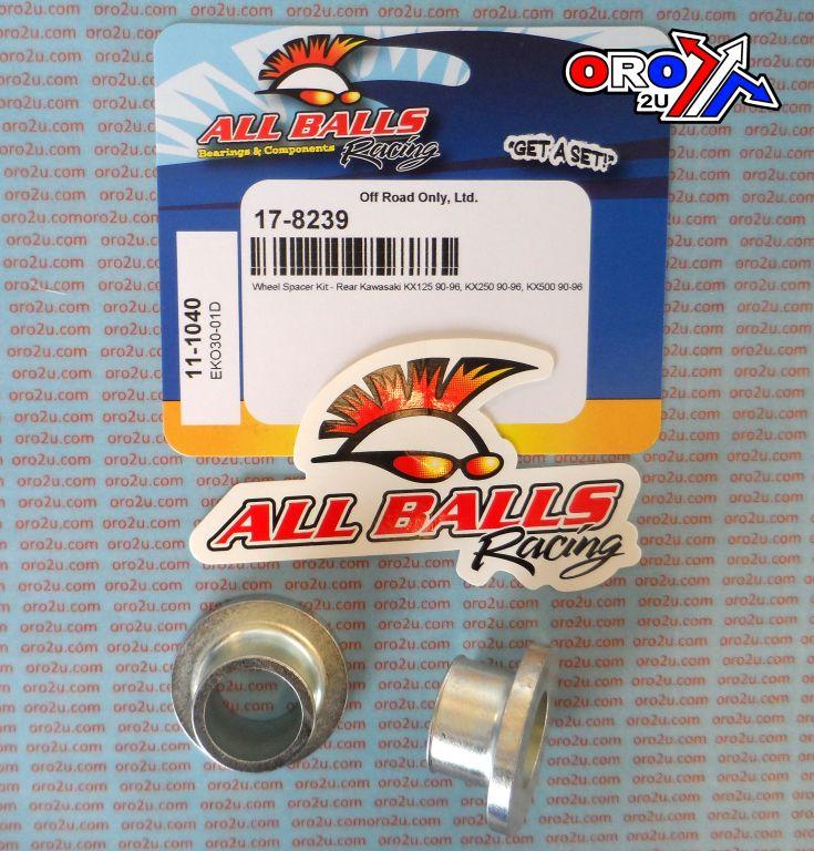 WHEEL SPACER KIT KX 90-96, ALLBALLS 11-1040 KAWASAKI