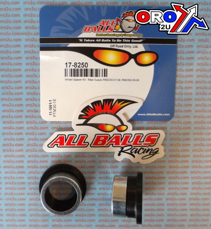 WHEEL SPACER KIT REAR RMZ, ALLBALLS 11-1051-1 SUZUKI RMX