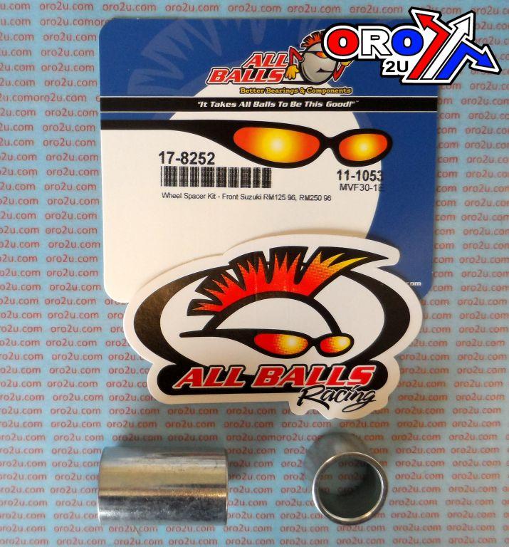 WHEEL SPACER KIT RM 125 250 96, ALLBALLS11-1053 SUZUKI FRONT