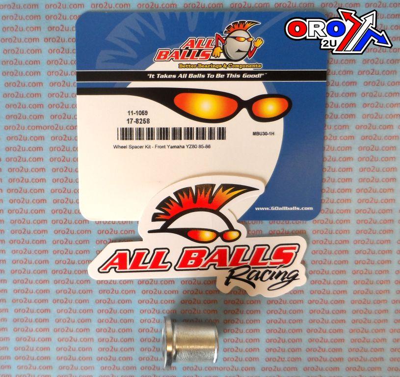 WHEEL SPACER KIT YZ80 85-86, ALLBALLS 11-1059 YAMAHA