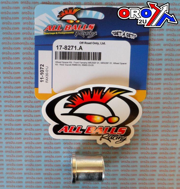 WHEEL SPACER KIT WRF RM65, ALLBALLS 11-1072 YAM / SUZ