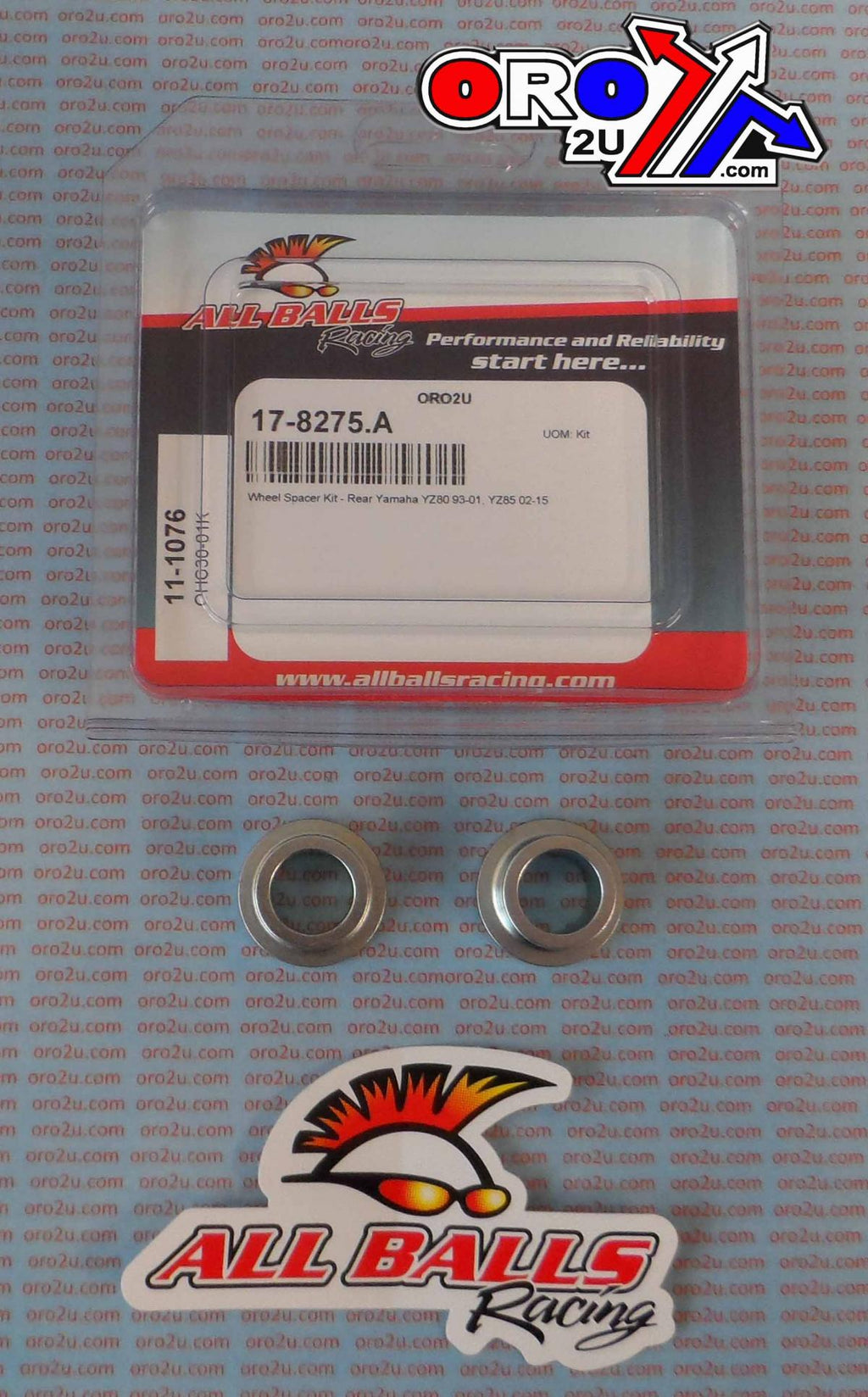 WHEEL SPACER KIT YZ80 YZ85, ALLBALLS 11-1076