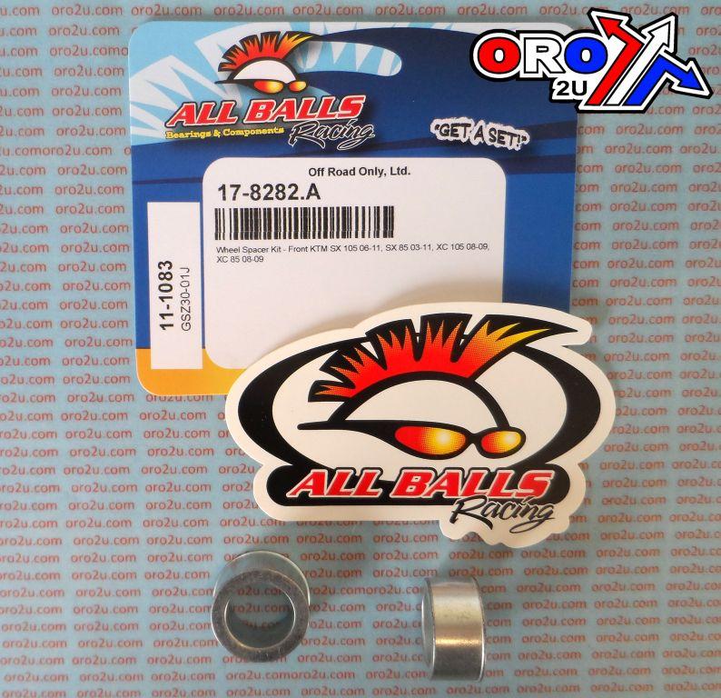WHEEL SPACER KIT KTM 85 105, ALLBALLS 11-1083