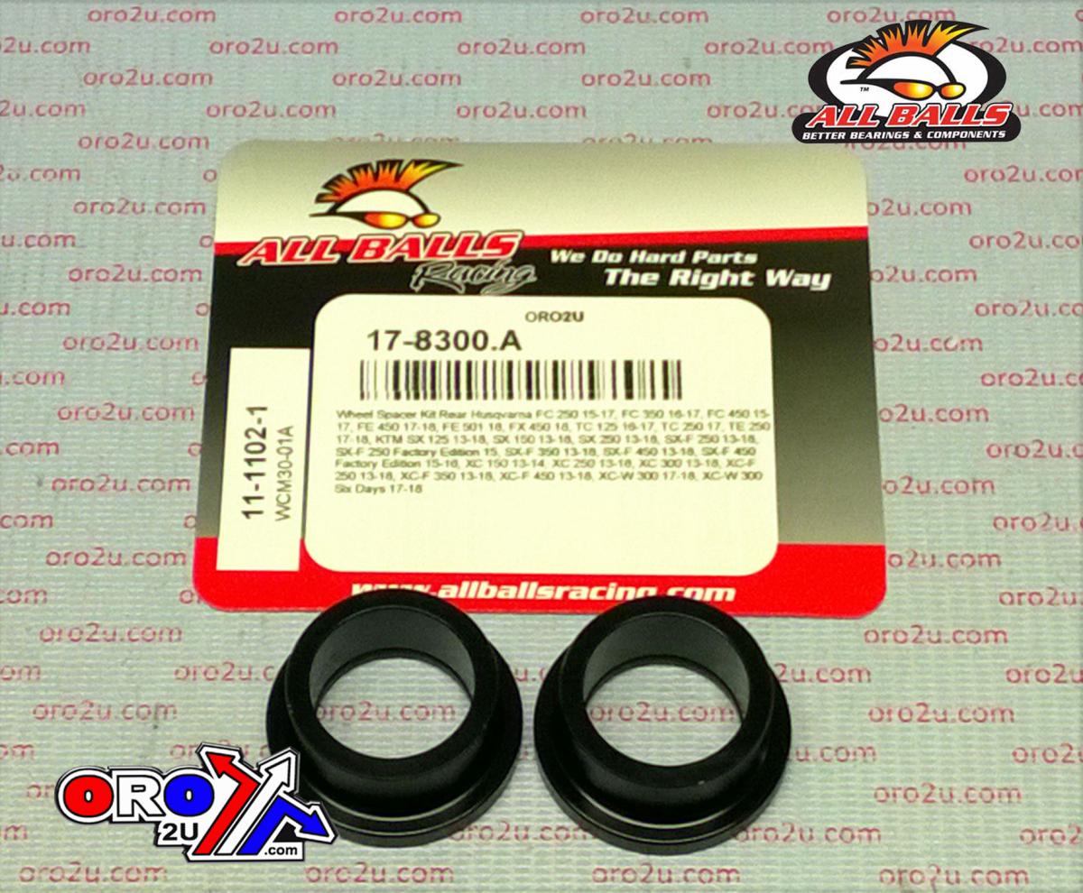 WHEEL SPACER KIT KTM SX, ALLBALLS 11-1102-1
