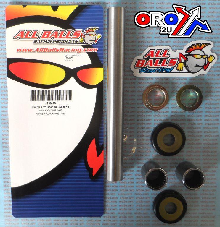 SWINGARM BEARING KIT ALLBALLS, ALLBALLS 28-1132 HONDA ATC200X 83-85