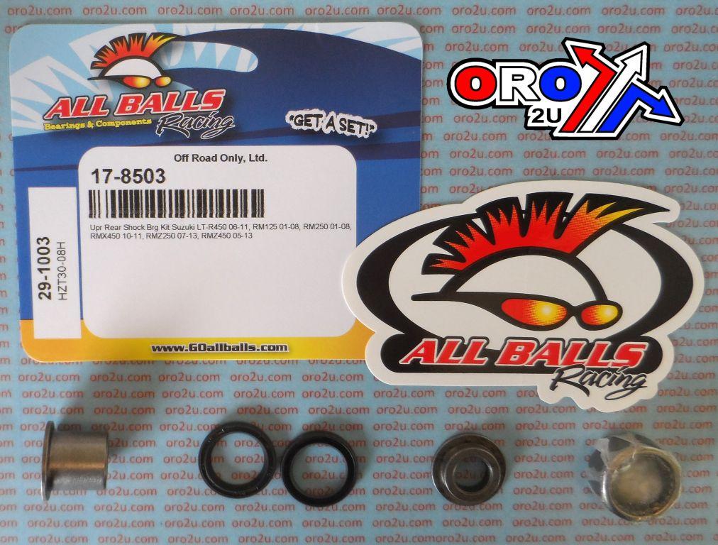 UPPER SHOCK BEARING KIT RM, ALLBALLS 29-1003 SUZUKI LT-R, RM, LT-R, RMX