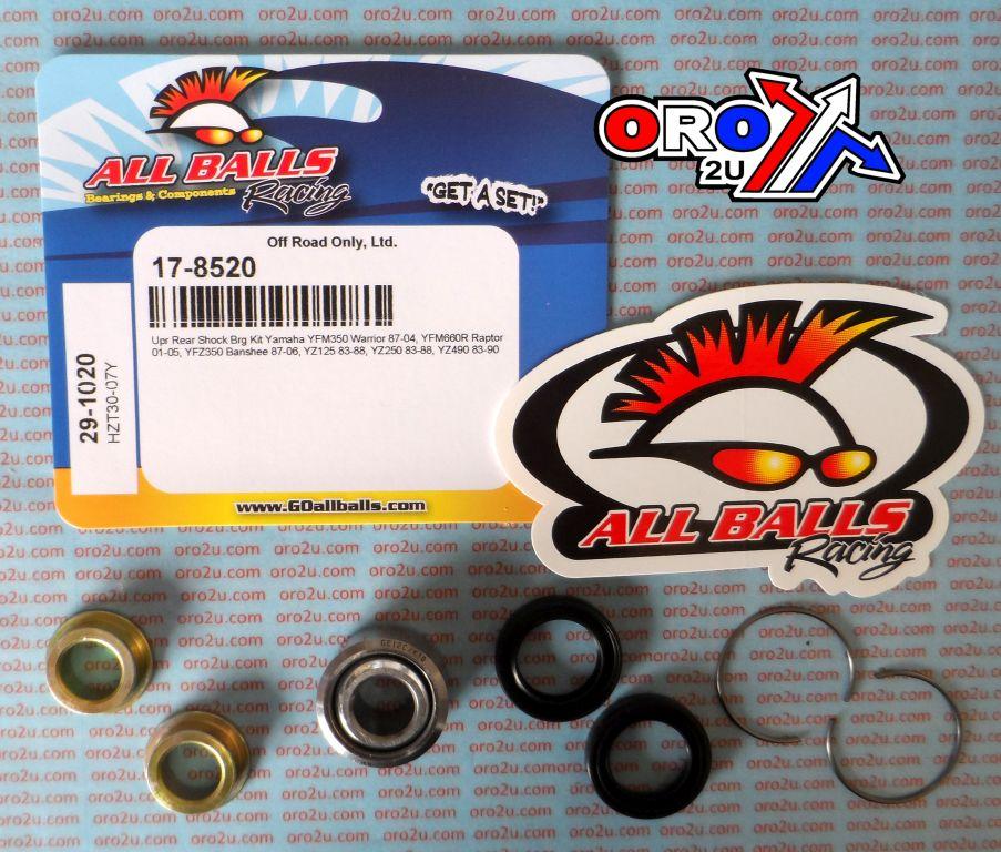 REAR UPPER SHOCK BEARING KIT YFM, ALLBALLS 29-1020 YAMAHA YZ