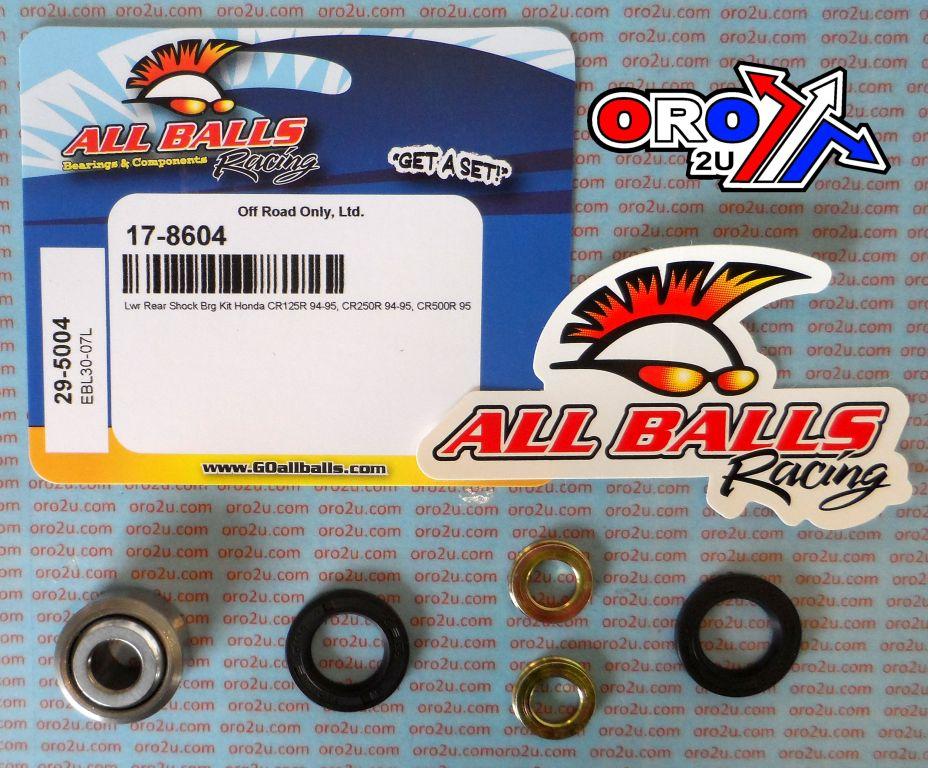 LOWER SHOCK BEARING KIT, ALLBALLS 29-5004 HONDA CR